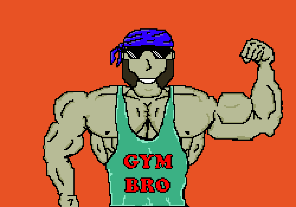 8-Bit Gym Bro #672 - 8-Bit Gym Bros