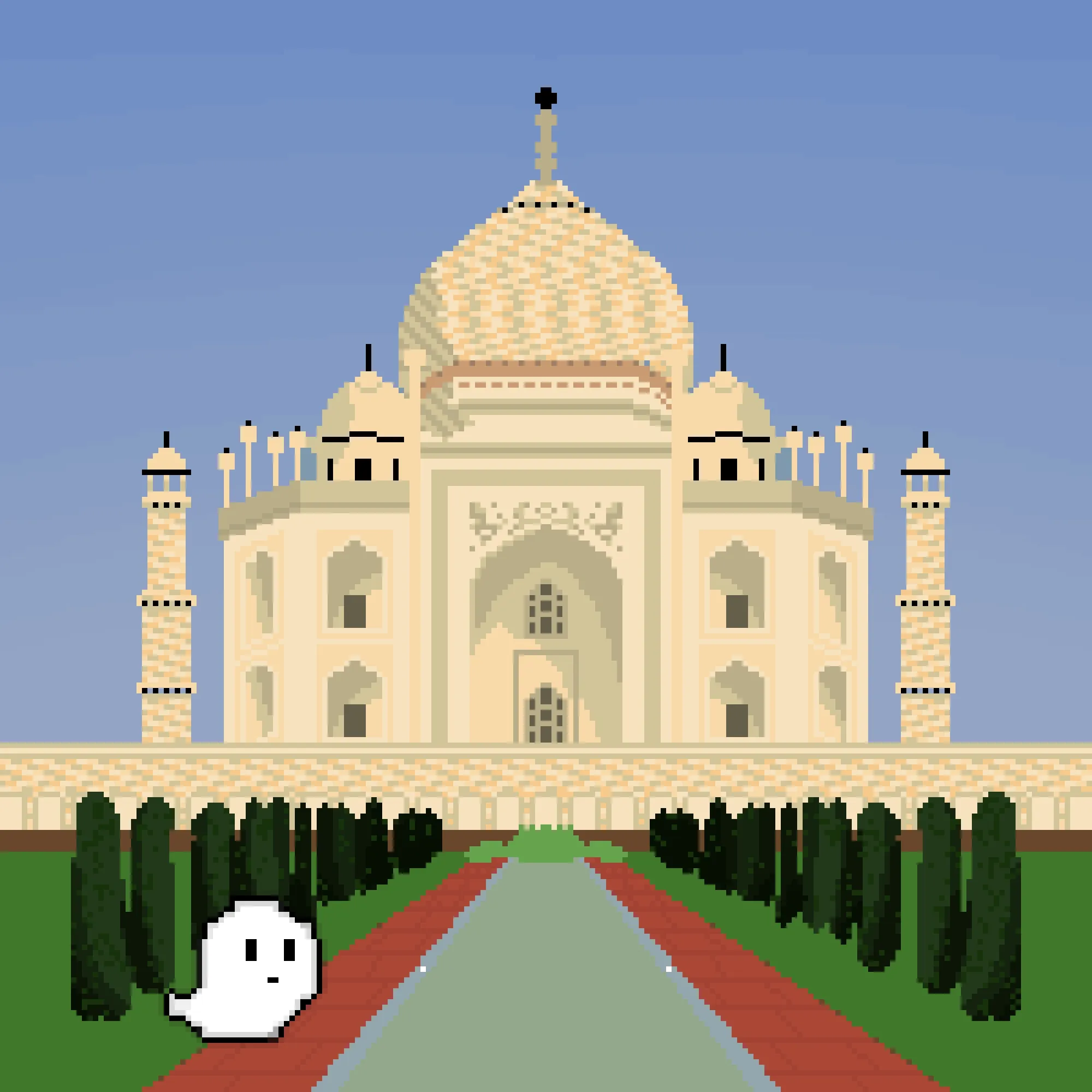 Taj Mahal Ghost
