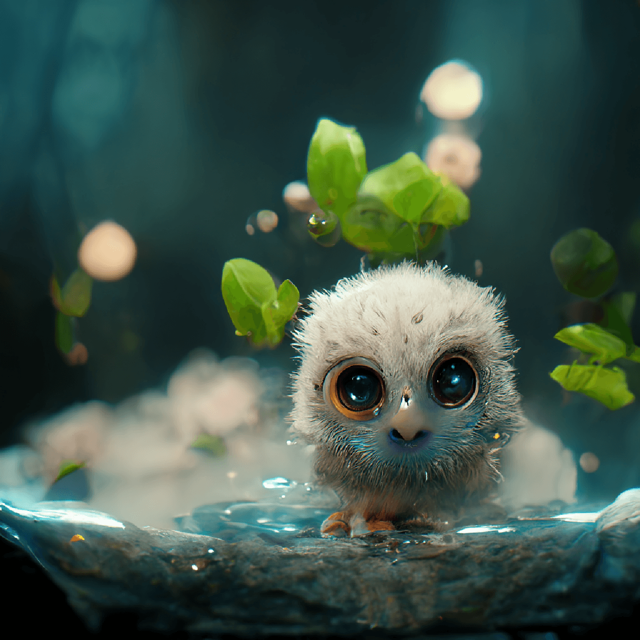 Baby Moon Owls #714