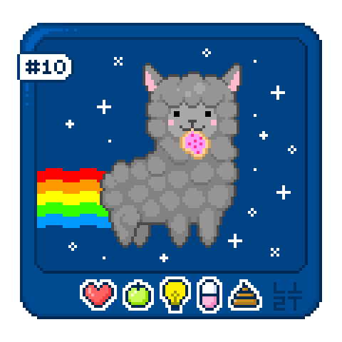 Pixel Alpaca #10