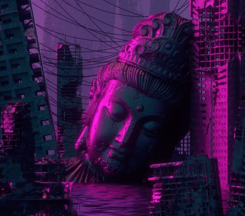 A CITY WITH NO PEOPLE Open Edition by Sam Madhu