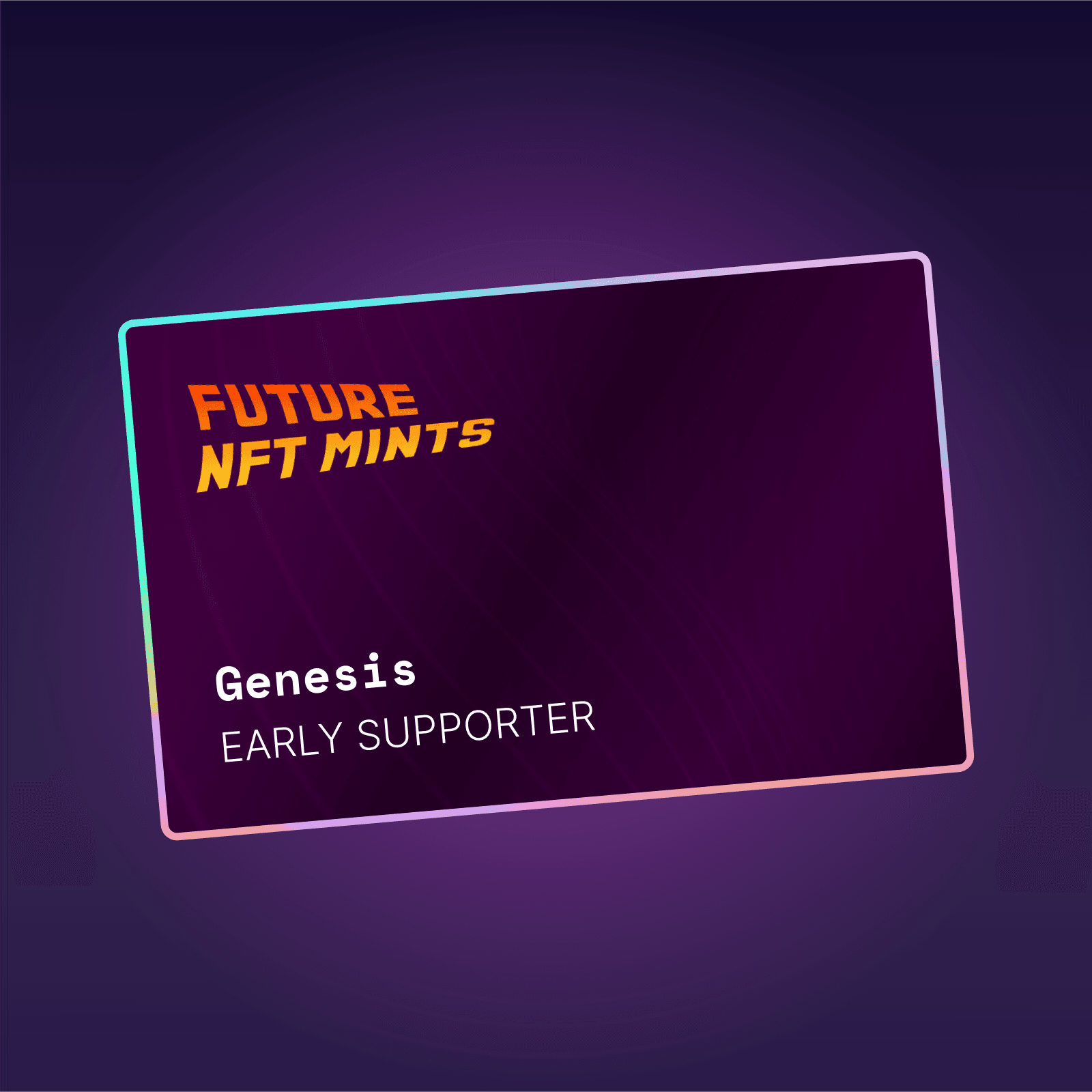 Future NFT Mints - Genesis NFT