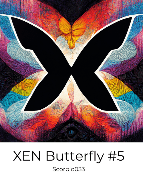 Single Edition XEN Butterfly - XEN Butterfly #5 - The XEN Butterflies