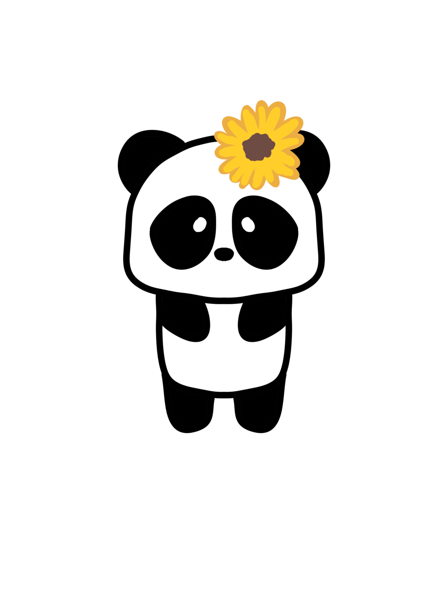 Sunflower Panda #6