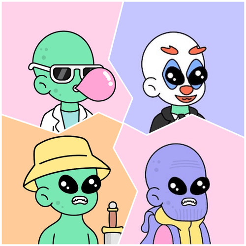 Bored Alien Apes