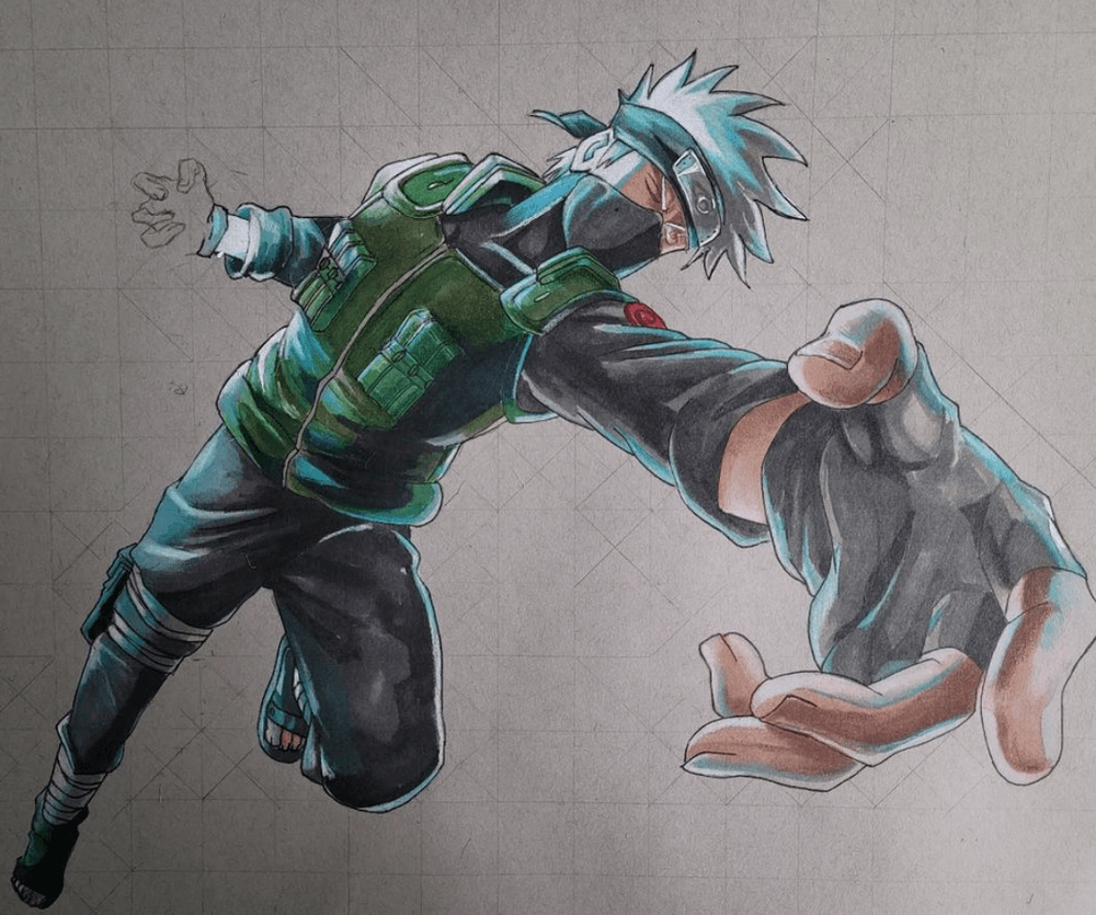 Kakashi Sensei Naruto - Naruto The Collection | OpenSea