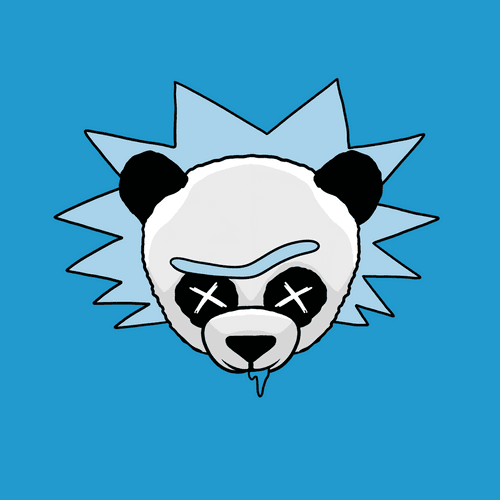 Panda Head #049