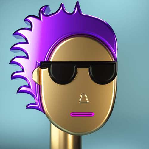 3D Chrome Punk #0662