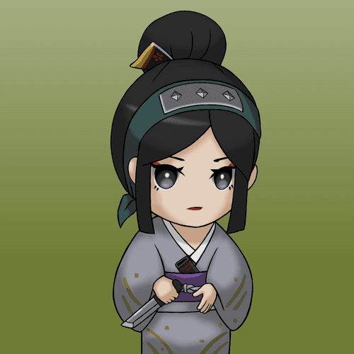 Kawaii CryptoNinja #019 Rei - 令