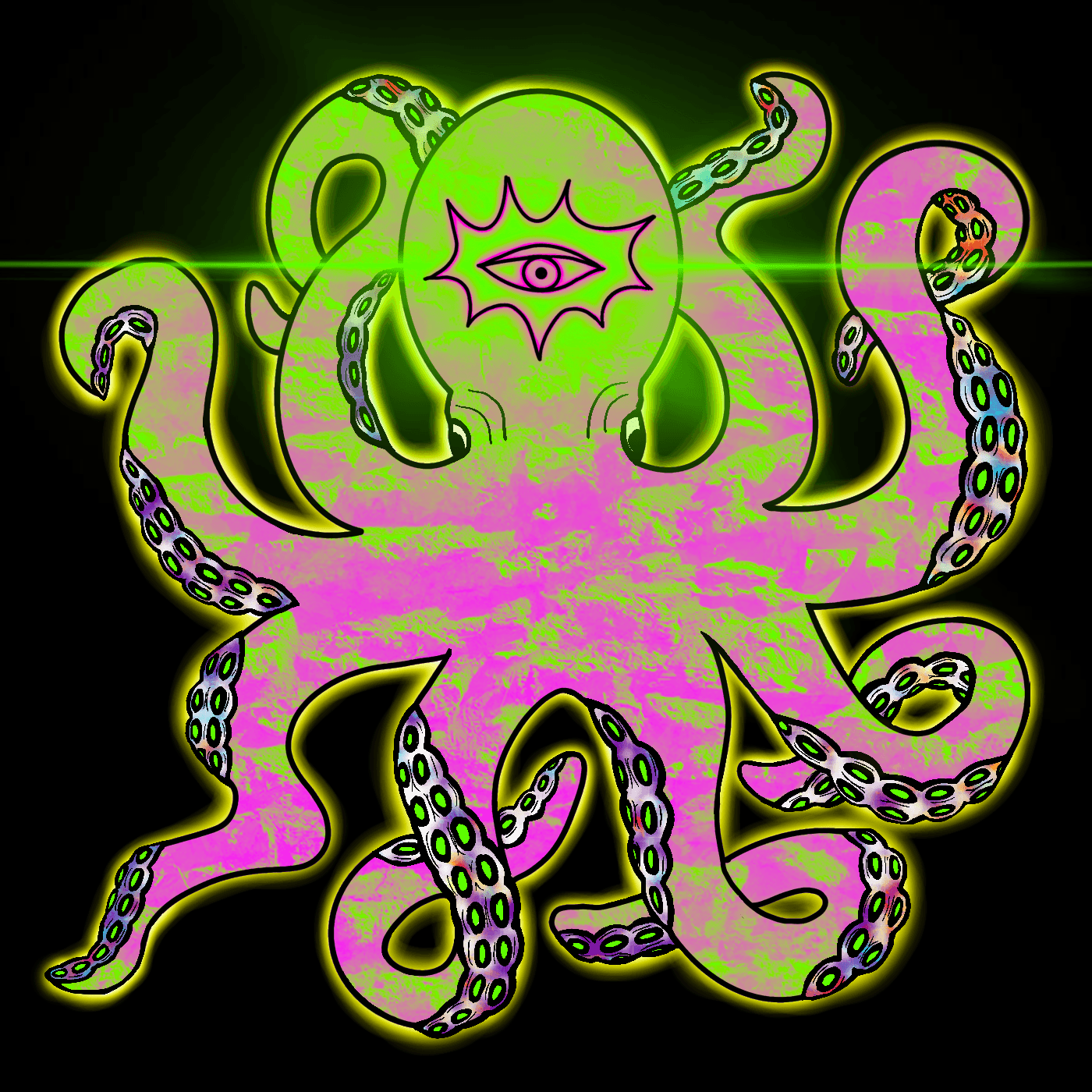 Third Eye Octopus #049