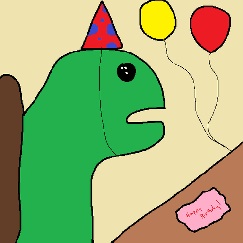 #138: Happy Birthday Mr.Turtle!