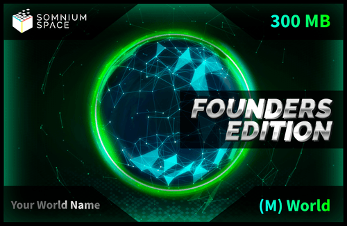 Medium (M) WORLD in Somnium Space - Founders Edition (FE)