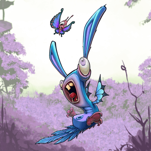 Bunnybird the Butterfly Eater (Travis)