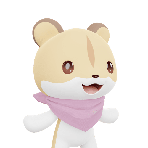 3D LEELEE-Golden hamster-Normal-#00443