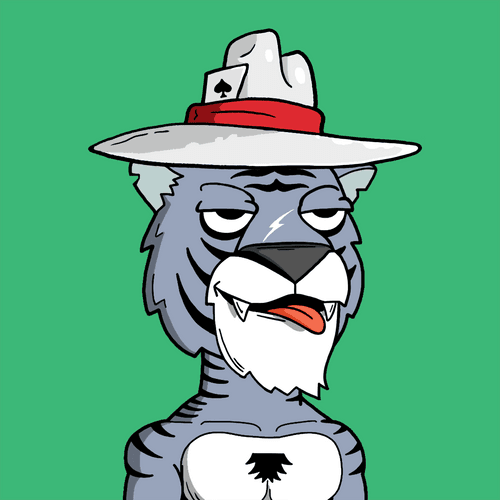 Grouchy Tiger Social Club #7459