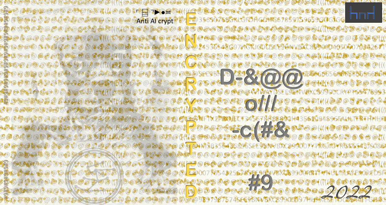 ASCII #9 Encrypted Unique 2022