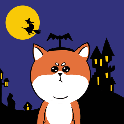 Siba Inu Halloween ver.#054