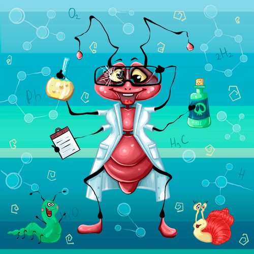 Crazy Ant Scientist #1