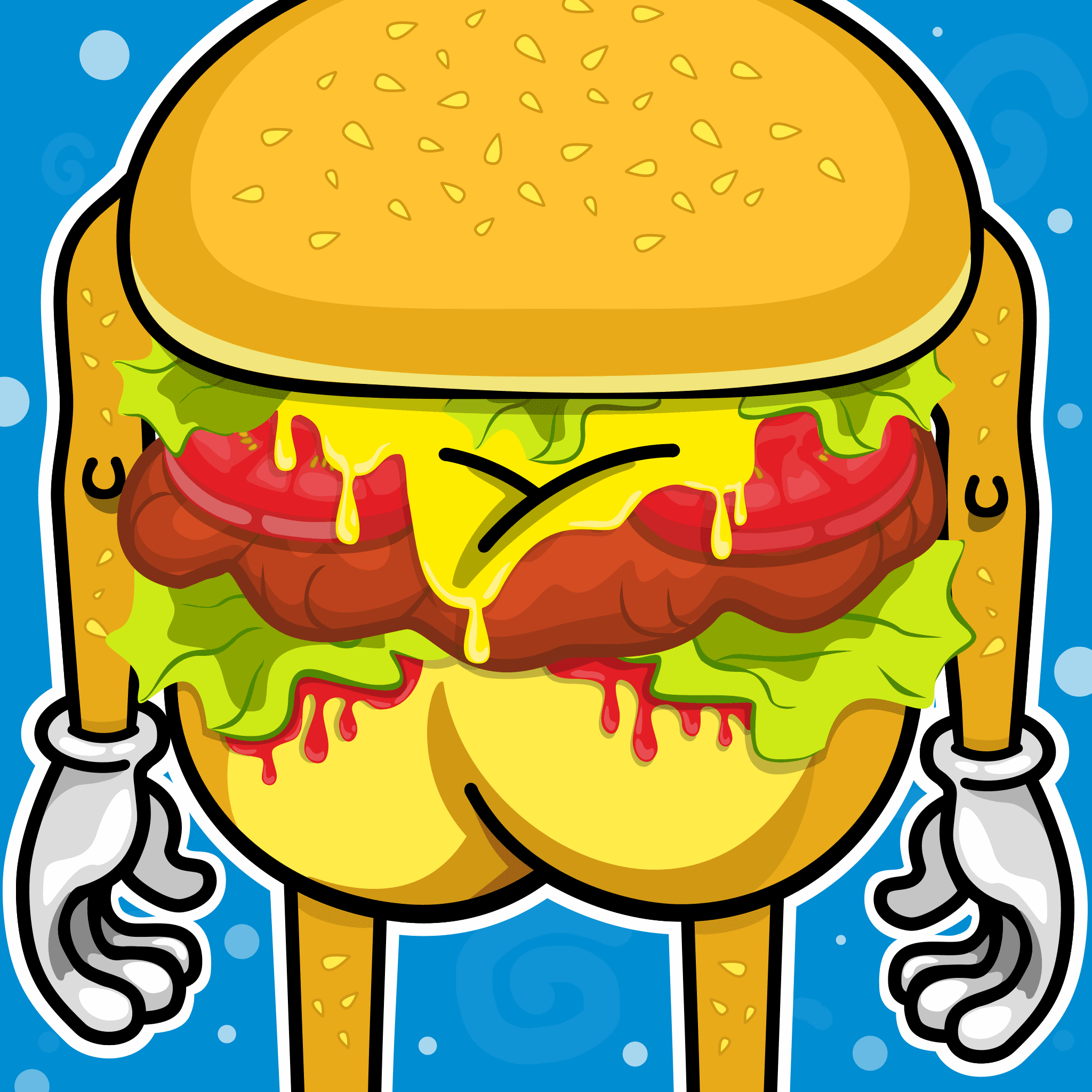 Burger's butt