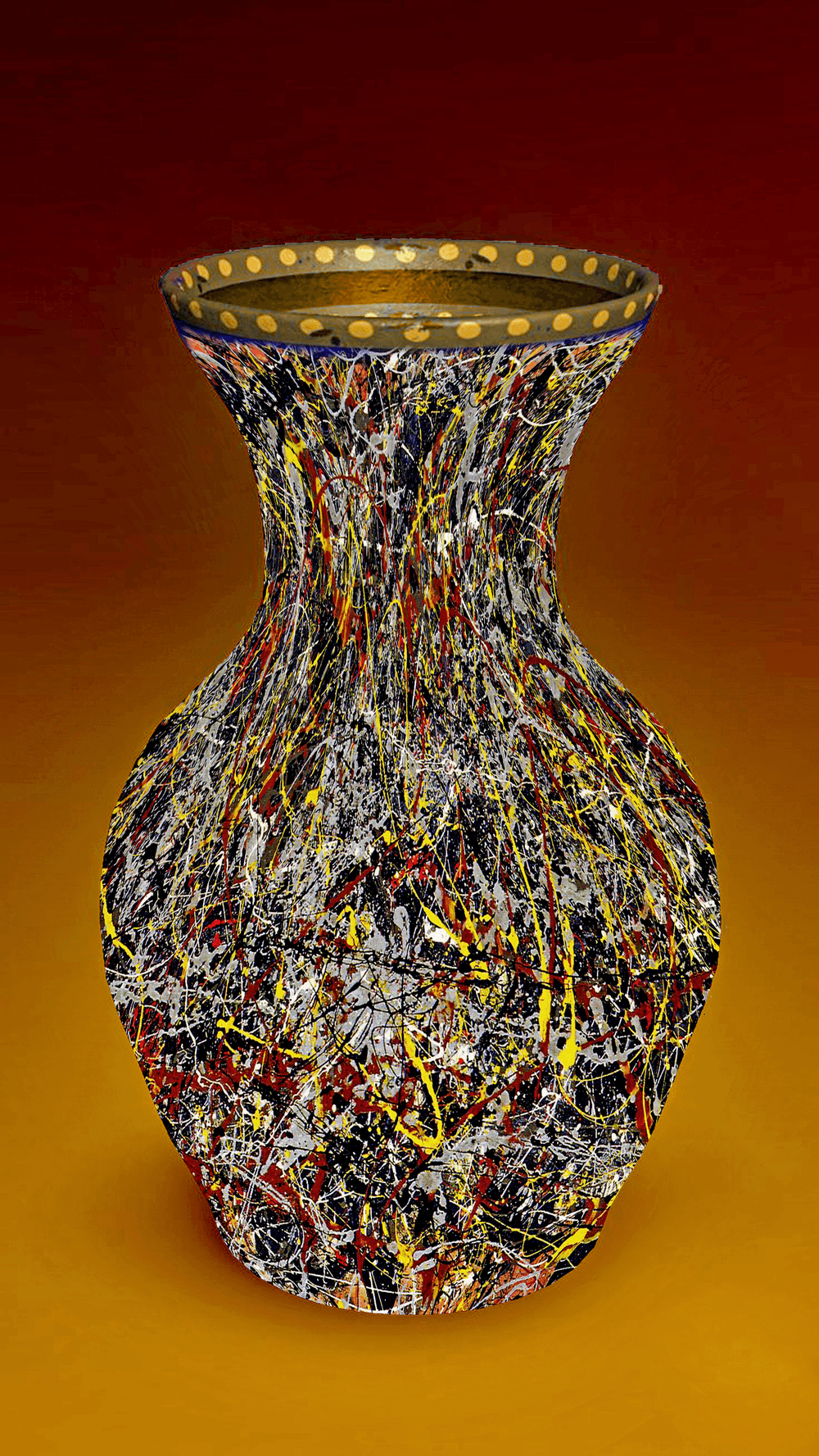 Abstract Digital Vase Digital Vases OpenSea