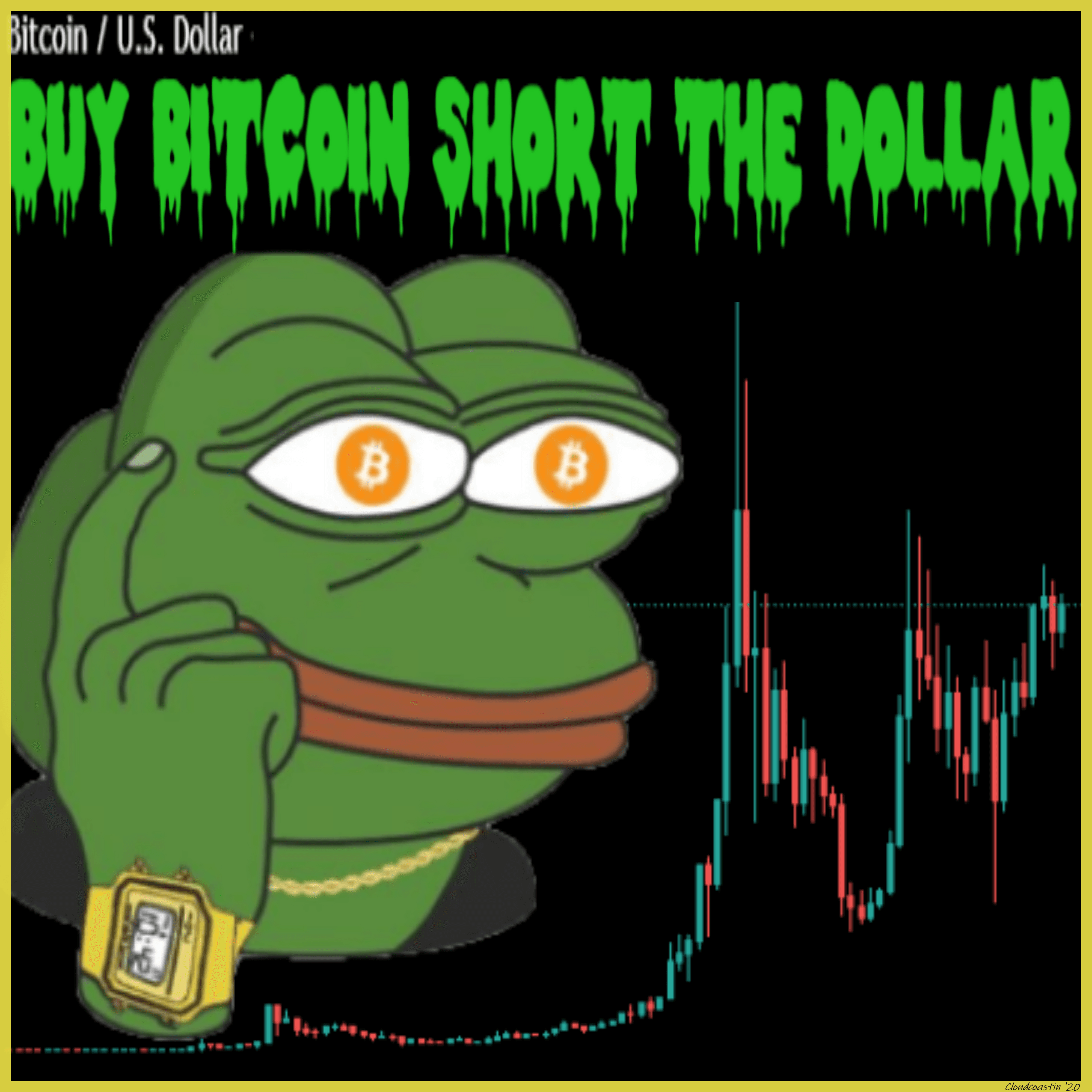Buy Bitcoin Short the Dollar