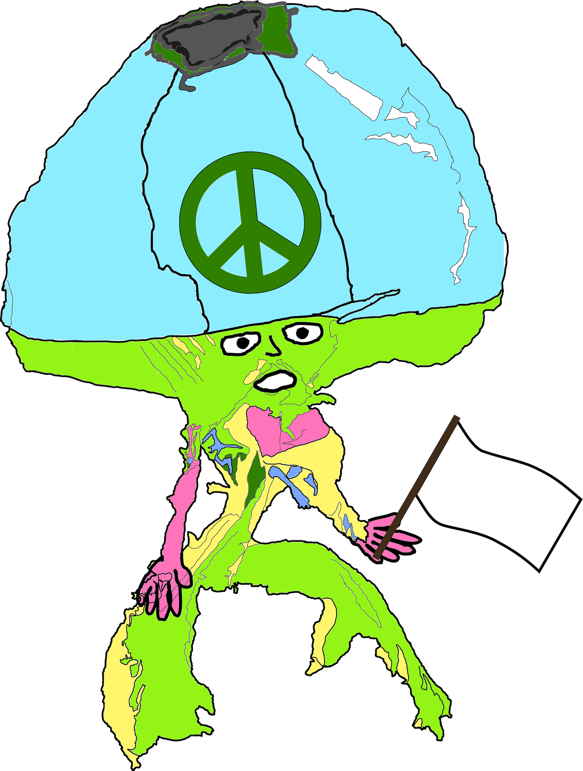 Cabbage Dude Peace