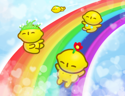 Lemon Drops Over The Rainbow