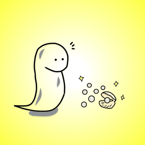 A Transparent Orochi Finds Pearls.