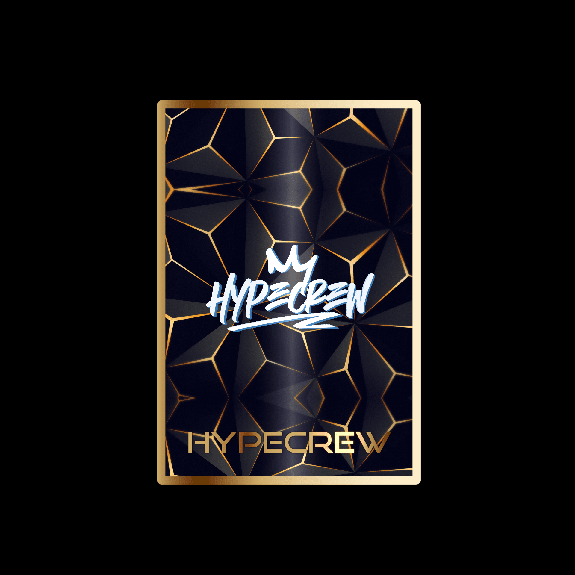 HypeCrew Logo Trading Card 