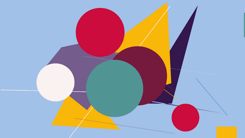 Abstract Art, composition of April 9, 2021.