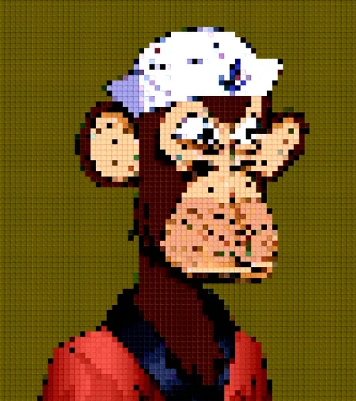 Pixel Bored Ape #662