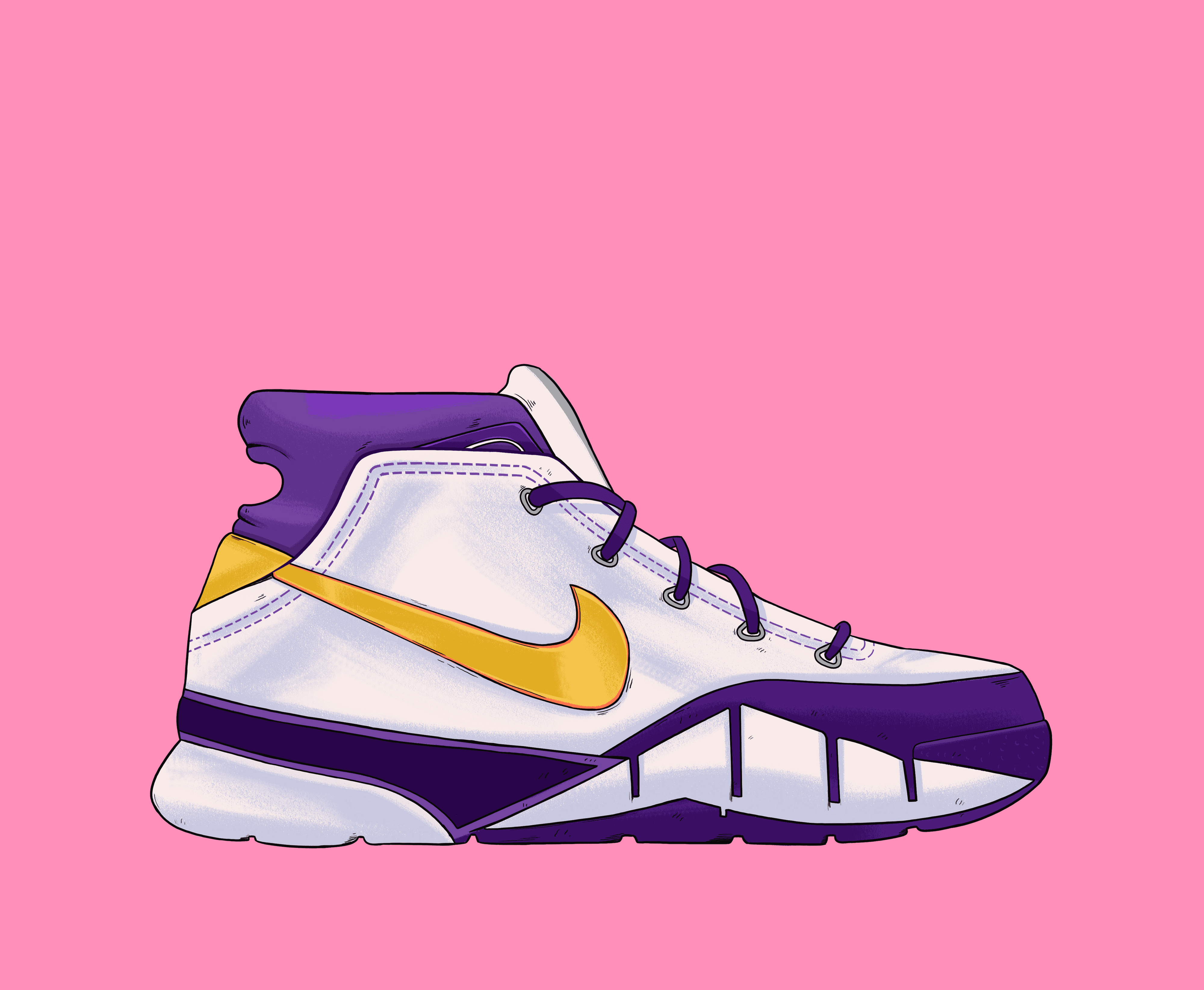 Kobe Shoes # Los Angeles Lakers Legends