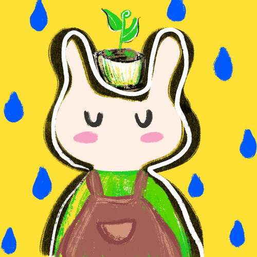 Rabbit Pop #0003 Planter