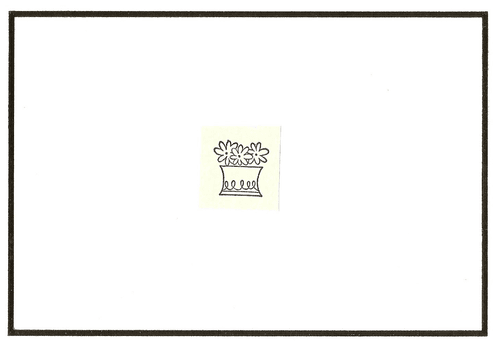 Andy Warhol's Pantry Token 58: Flowers