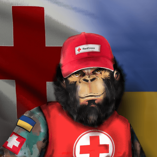 Ukraine-Red Cross Ape #2022