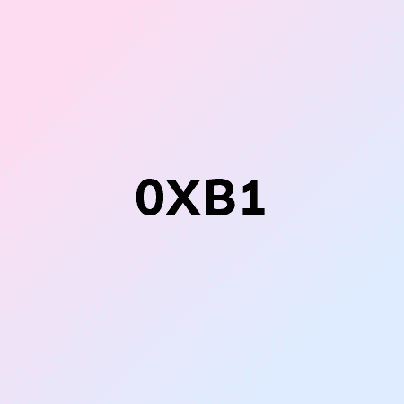 0XB1