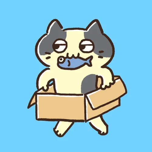 Running Box Cat #0024