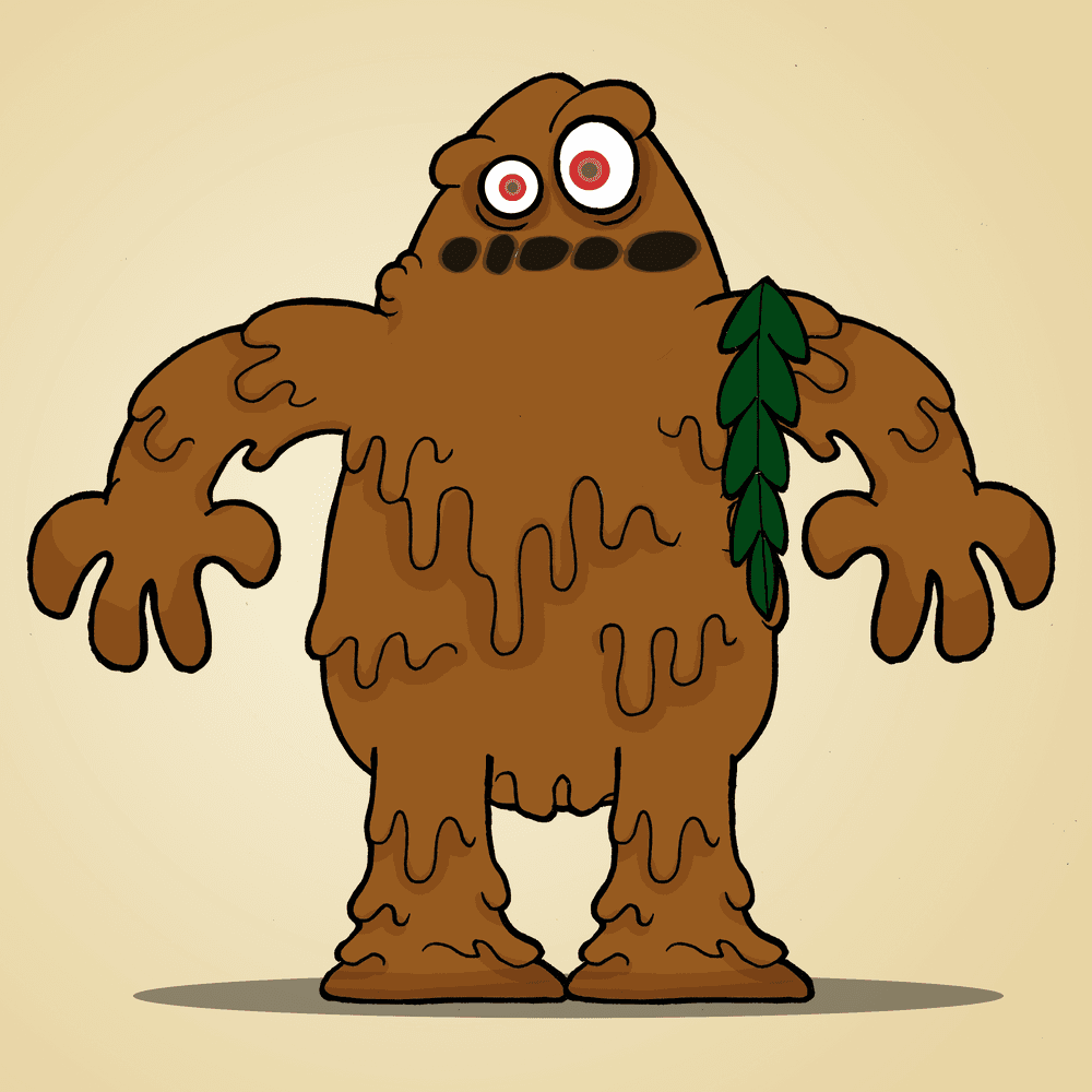 Deep-Swamp Reed Monster - Funny Cartoon Characters - KerekMese | OpenSea