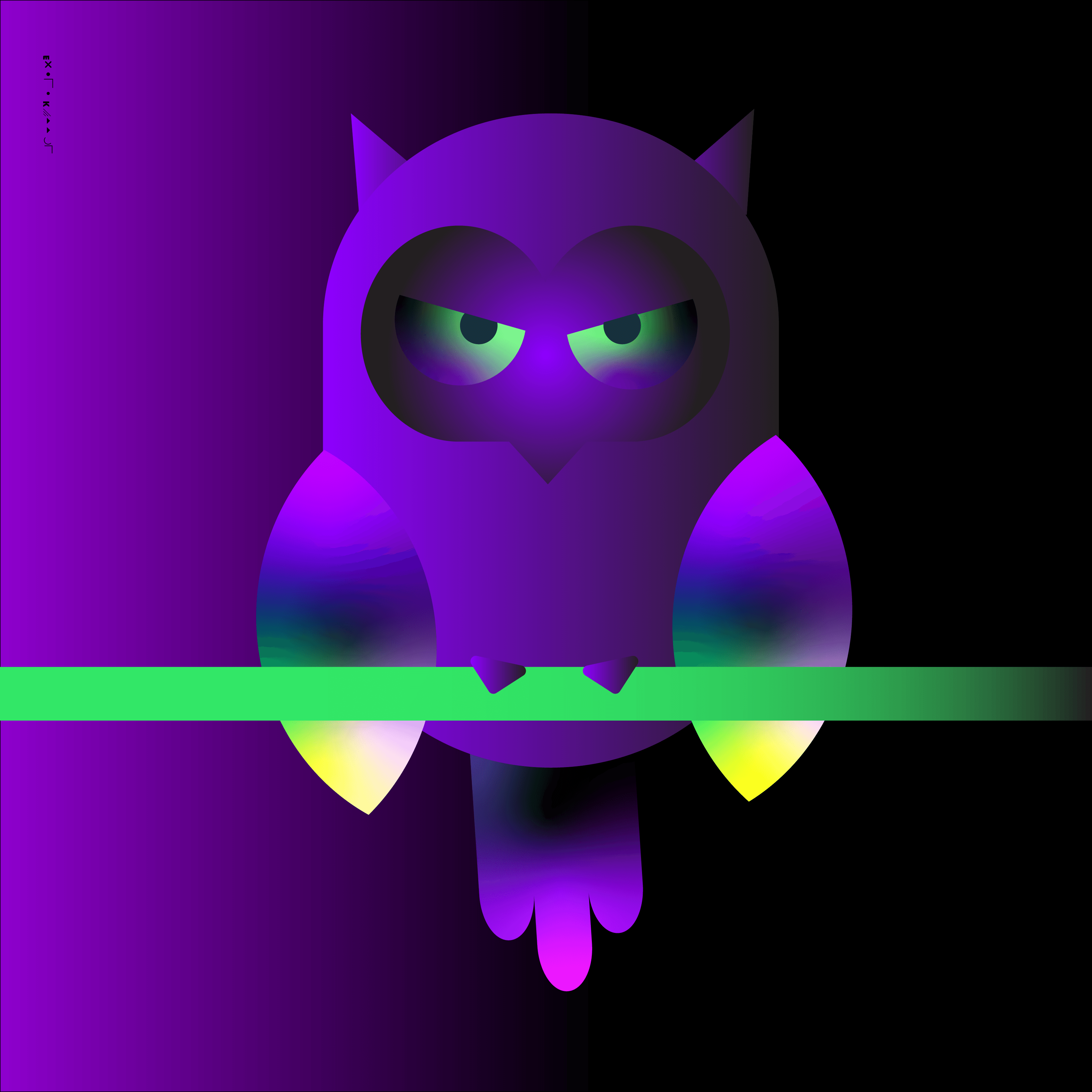 #30 Moon Light Owl 30/50