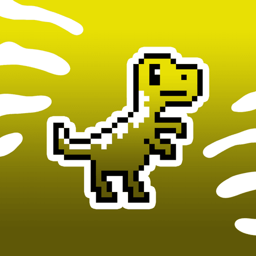 PixelSaurus Rex #0292 [Rare]