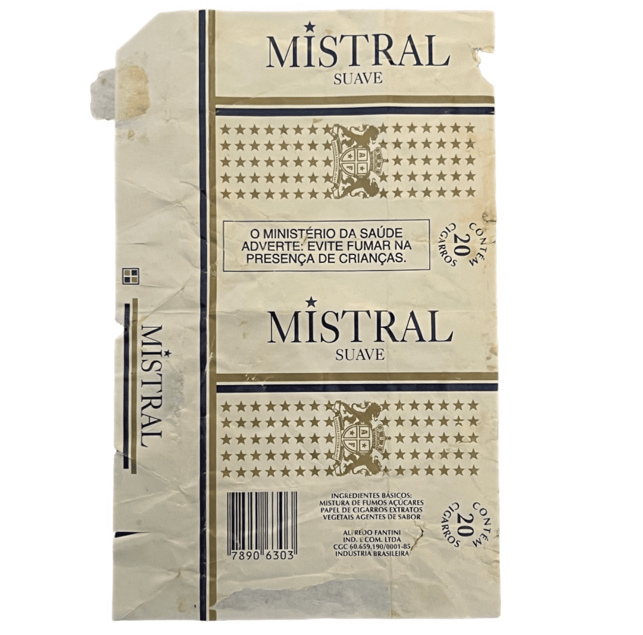 #119 Mistral  90's Suave 20 Cigarettes