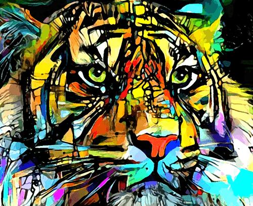 artwork tiger