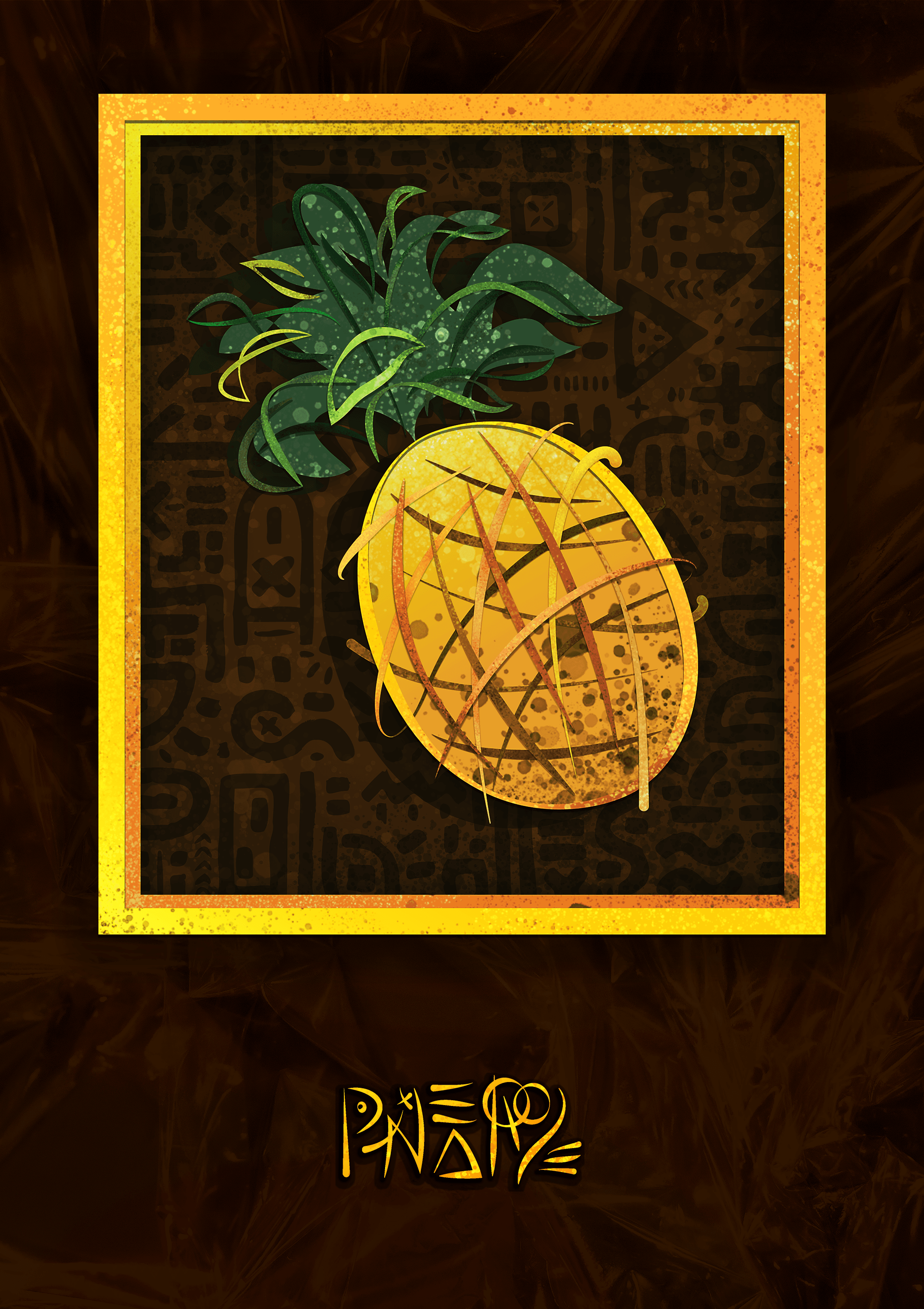 Pineapple #20 - @oiia.art