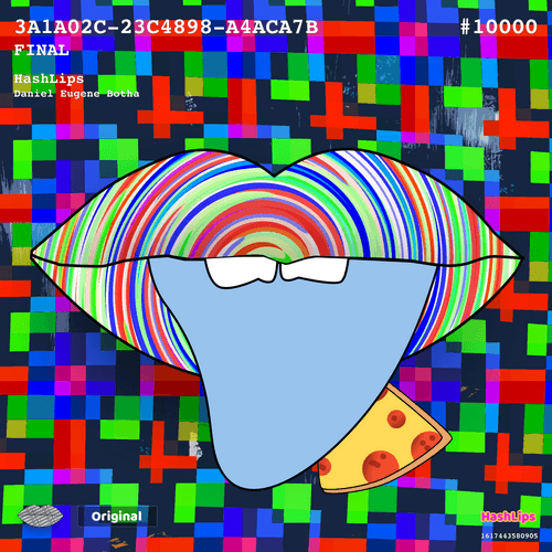 #10000 Miss cognitive teeth (Hashlips) 