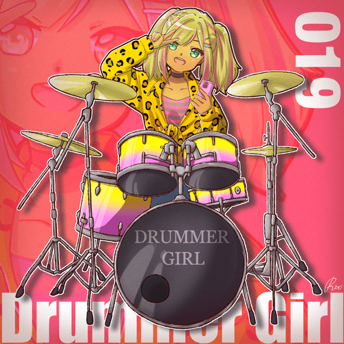 Drummer Girl #019