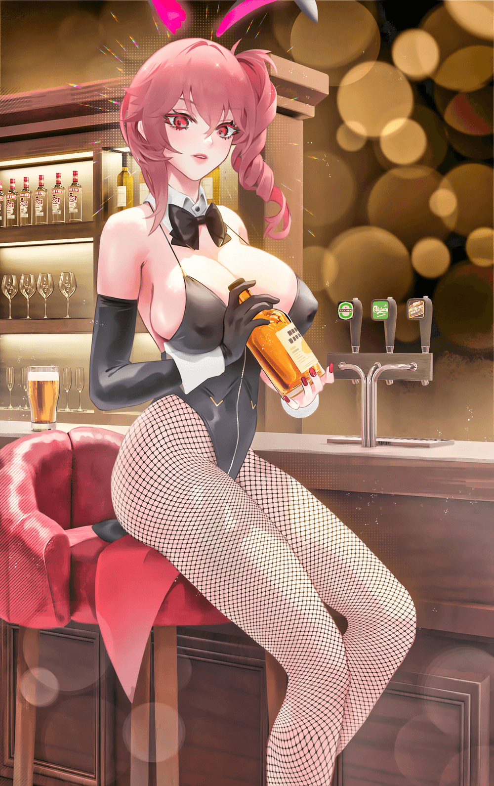 Casino Bunny Abruzzi - Azur Lane NSFW V2 | OpenSea