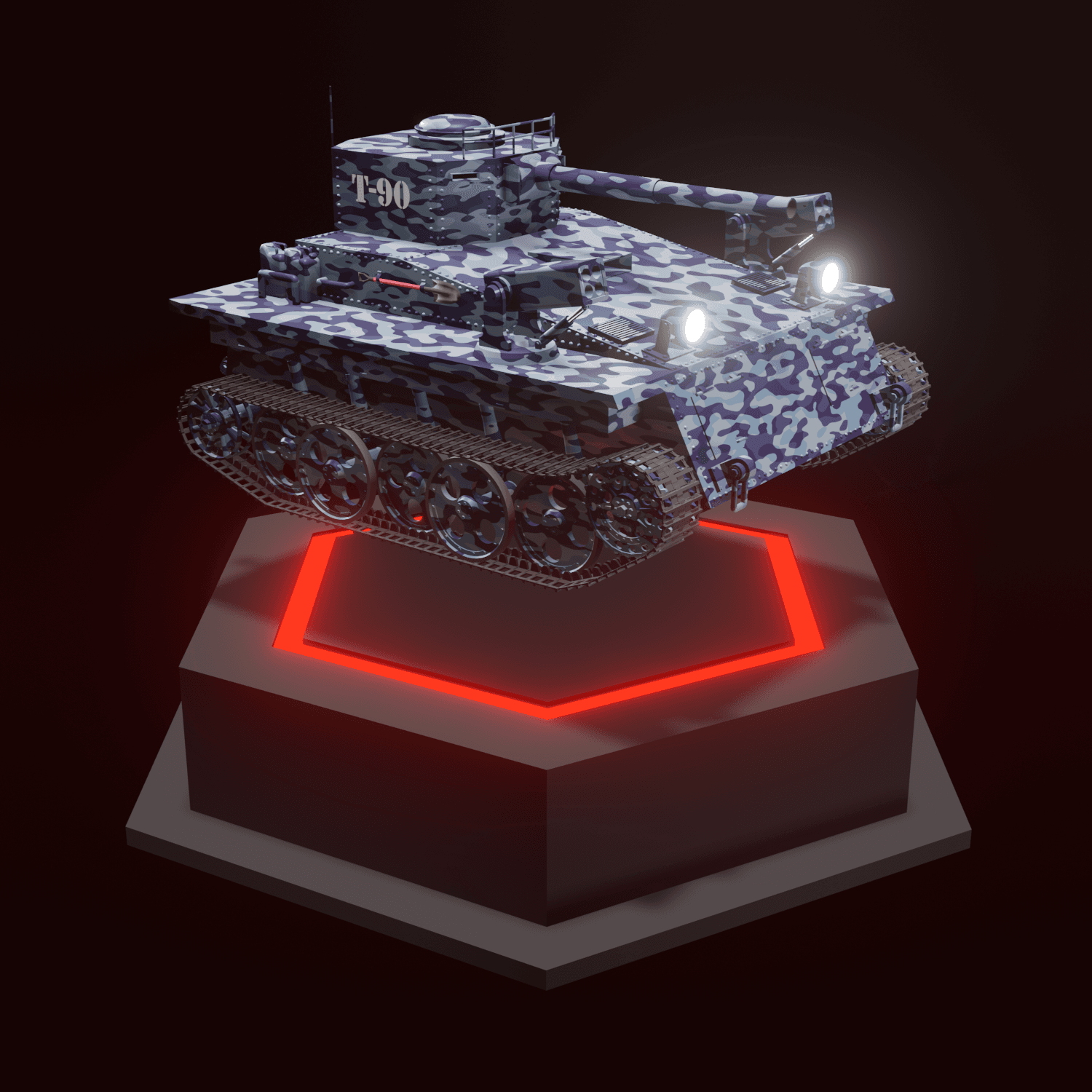 Not Fungible tank (T-90)