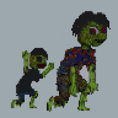 Parent-child zombie love02