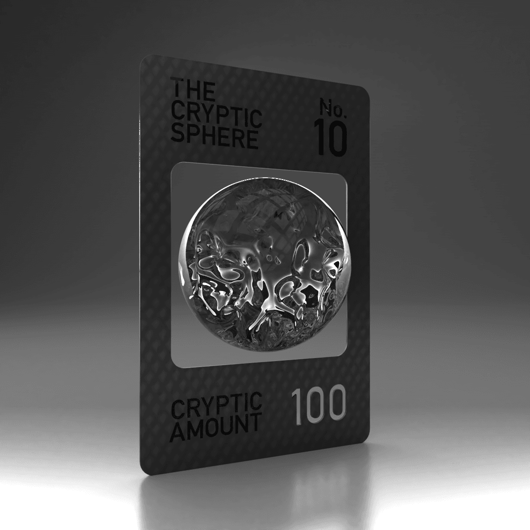 The Cryptic Sphere, Animated Trading Card No. 10