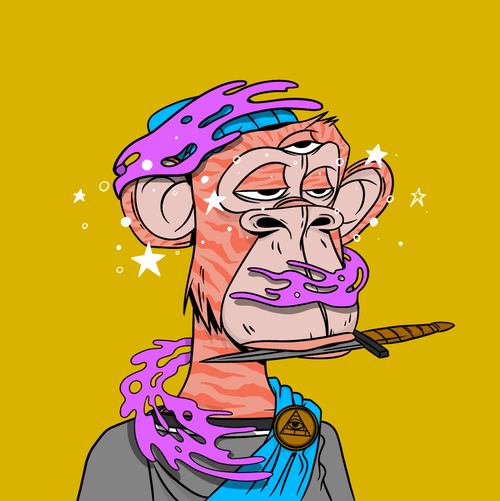 Bored Third Eye ape  #5901 - 1/1 Edition